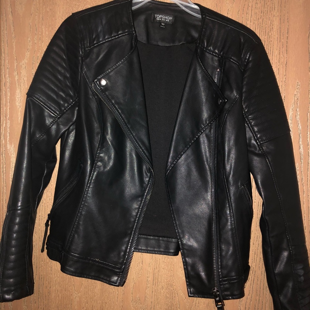 Top Shop leather jacket